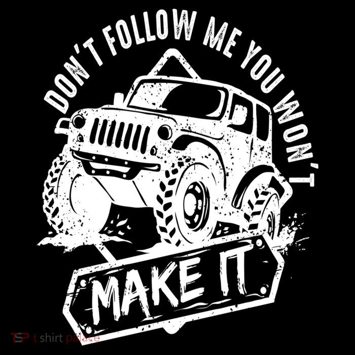 Don't Follow Me You Won't Make It Pom Pom 12in Knit Beanie