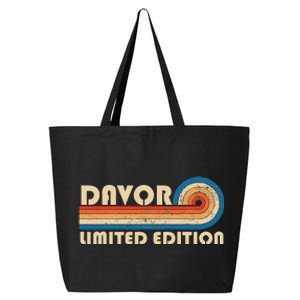 Davor First Name 25L Jumbo Tote