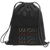 Duncan First Name My Personalized Named Sweatshirt Cinch Pack Bag