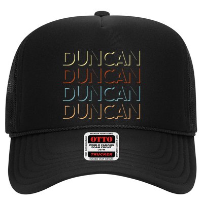 Duncan First Name My Personalized Named Trucker Hat