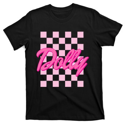 Dolly First Name Style 70s Personalized Gift T-Shirt