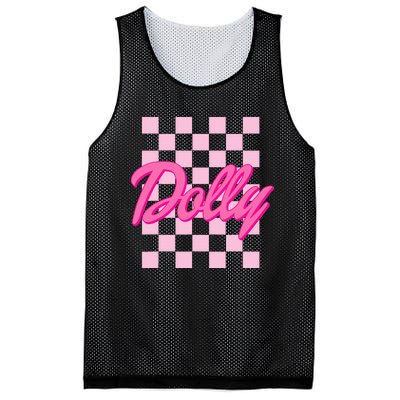 Dolly First Name Style 70s Personalized Gift Mesh Reversible Basketball Jersey Tank