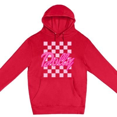 Dolly First Name Style 70s Personalized Gift Premium Pullover Hoodie