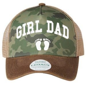 Dad Father of Proud New Dad Classic Legacy Tie Dye Trucker Hat