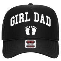 Dad Father of Proud New Dad Classic High Crown Mesh Back Trucker Hat