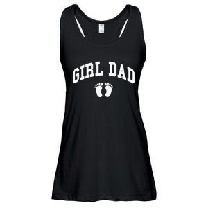 Dad Father of Proud New Dad Classic Ladies Essential Flowy Tank