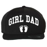 Dad Father of Proud New Dad Classic Wool Snapback Cap