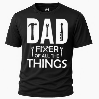 Dad Fixer Of All Things Tools Dad Jokes Fars Day Performance Shirt