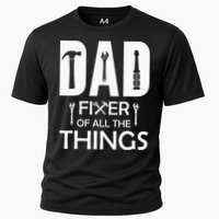 Dad Fixer Of All Things Tools Dad Jokes Fars Day Cooling Performance Crew T-Shirt
