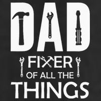 Dad Fixer Of All Things Tools Dad Jokes Fars Day Premium Pullover Hoodie