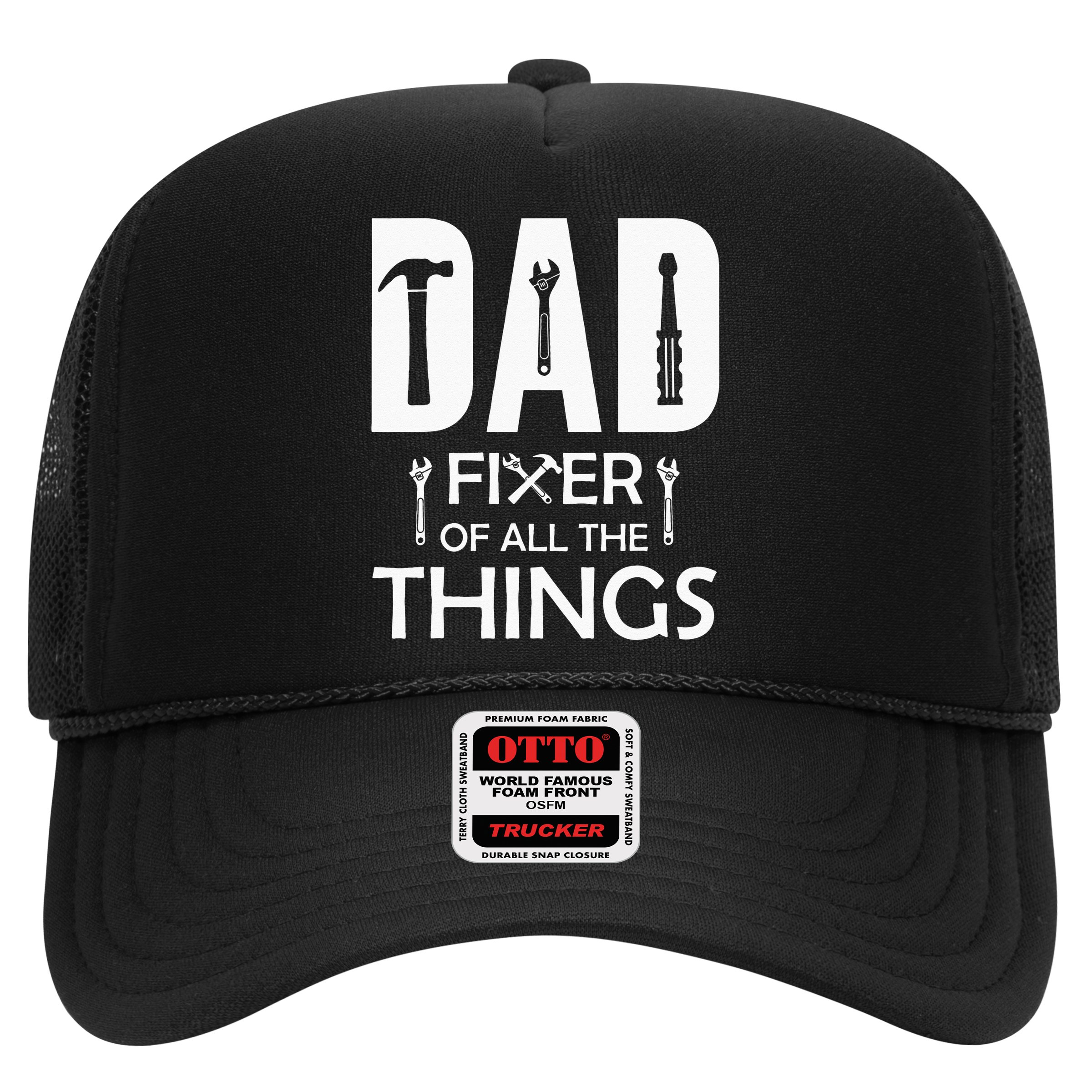 Dad Fixer Of All Things Tools Dad Jokes Fars Day Hat