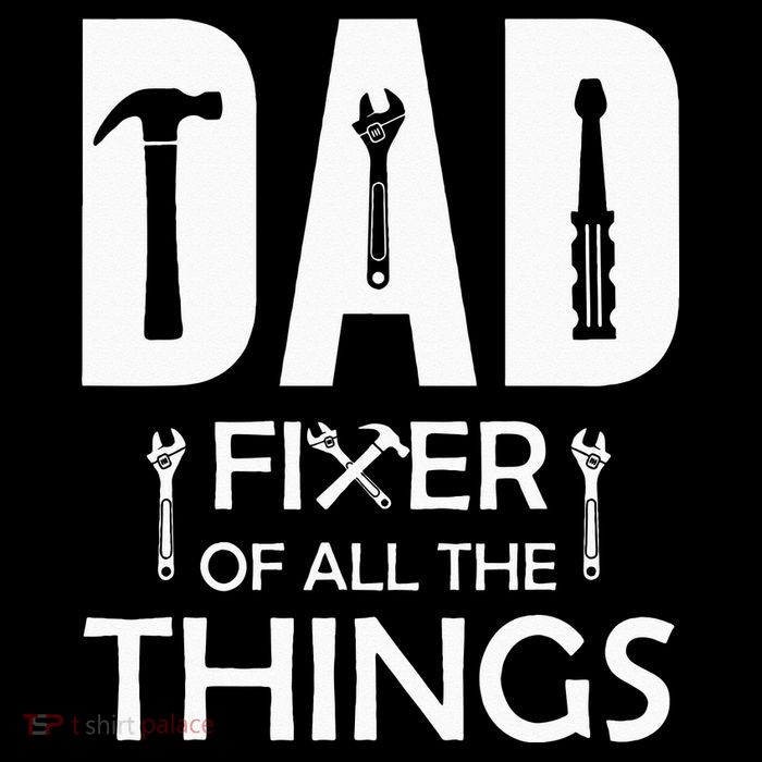 Dad Fixer Of All Things Tools Dad Jokes Fars Day Tank Top