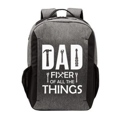 Dad Fixer Of All Things Tools Dad Jokes Fars Day Vector Backpack