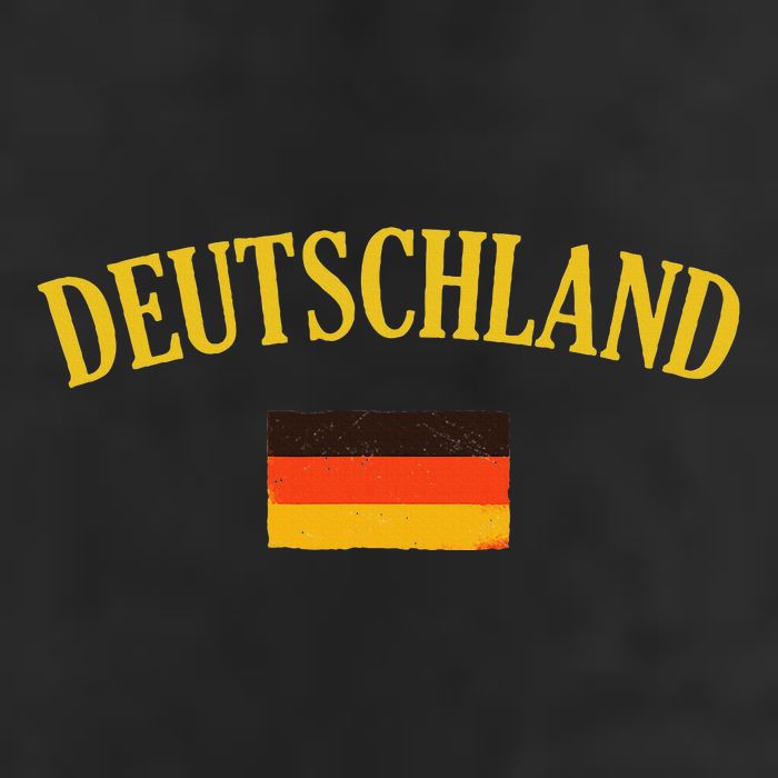 Deutschland Flag Of Germany Flag 7 Panel Mesh Trucker Snapback Hat