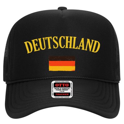 Deutschland Flag Of Germany Flag Trucker Hat