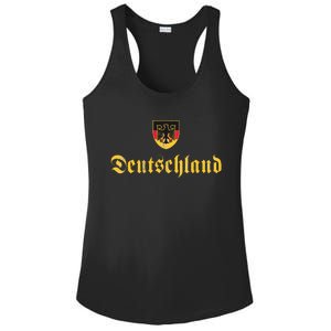 Deutschland Flag Of German I Love From Germany Ladies PosiCharge Competitor Racerback Tank