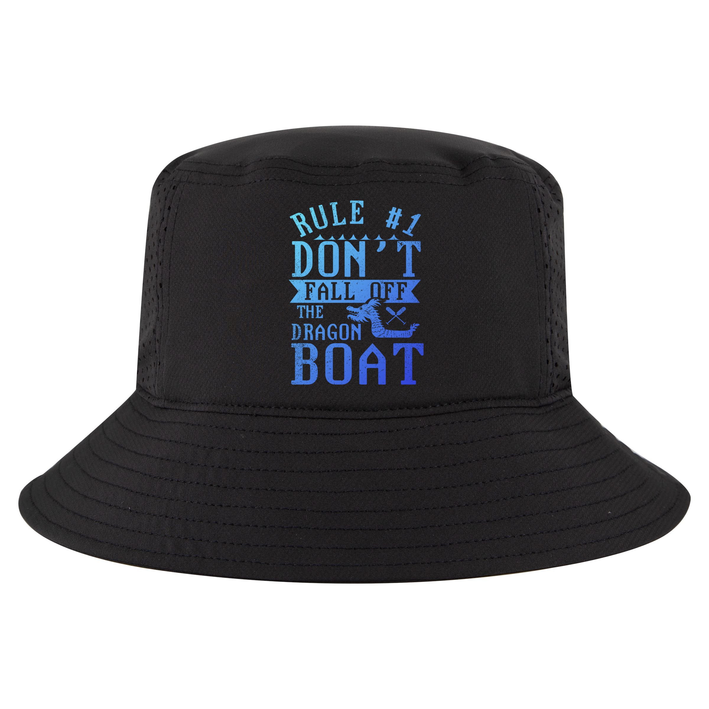 Dont Fall Off Dragon Boat Racing Lover Boats Racer Boating Great Gift Cool Comfort Performance Bucket Hat