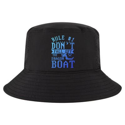 Dont Fall Off Dragon Boat Racing Lover Boats Racer Boating Great Gift Cool Comfort Performance Bucket Hat