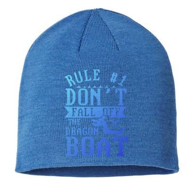 Dont Fall Off Dragon Boat Racing Lover Boats Racer Boating Great Gift Sustainable Beanie