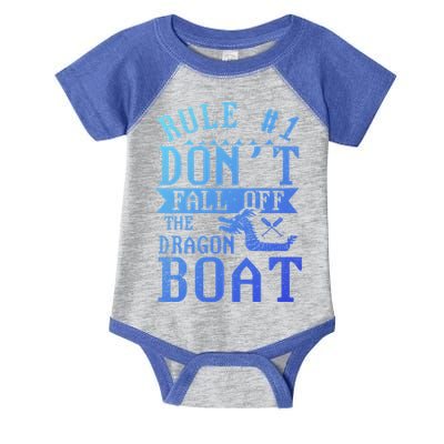 Dont Fall Off Dragon Boat Racing Lover Boats Racer Boating Great Gift Infant Baby Jersey Bodysuit
