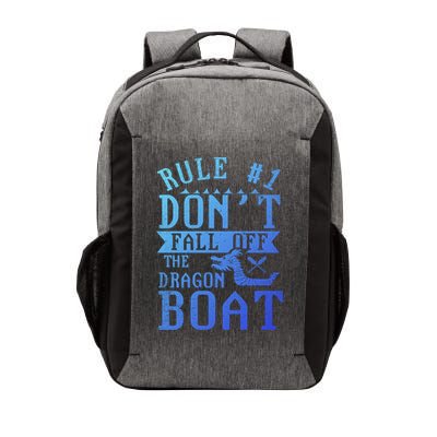 Dont Fall Off Dragon Boat Racing Lover Boats Racer Boating Great Gift Vector Backpack