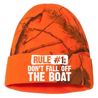 Dont Fall Off The Boat Cruise Sailing Captains Gift Kati Licensed 12" Camo Beanie