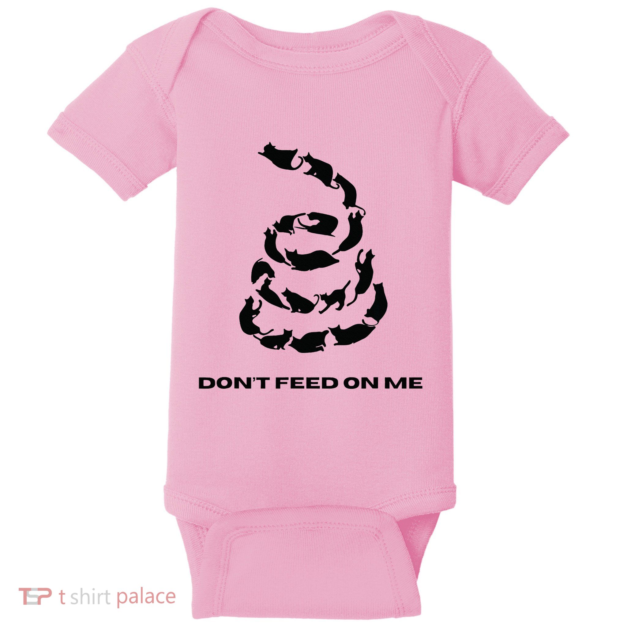 DonT Feed On Me Cats Baby Bodysuit