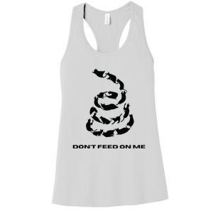 DonT Feed On Me Cats Women's Racerback Tank