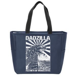 Dadzilla Father Of Monsters Zip Tote Bag