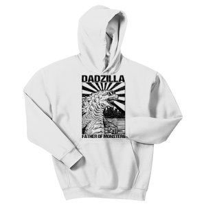 Dadzilla Father Of Monsters Kids Hoodie