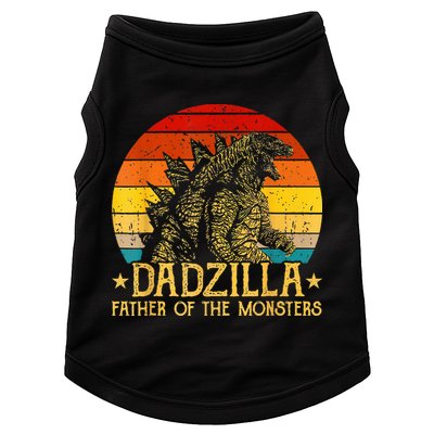 Dadzilla Father Of The Monsters Sunset Doggie Tank