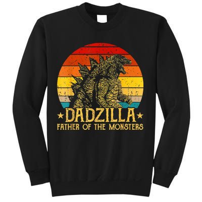 Dadzilla Father Of The Monsters Sunset Sweatshirt