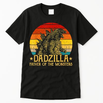 Dadzilla Father Of The Monsters Sunset Tall T-Shirt