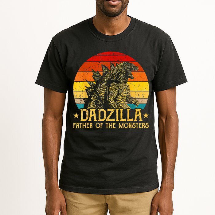 Dadzilla Father Of The Monsters Sunset Tall T-Shirt