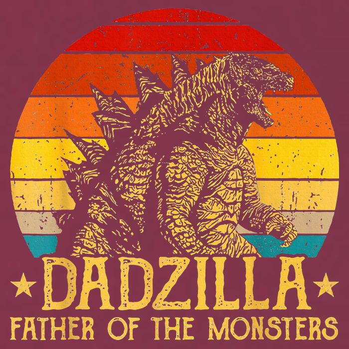 Dadzilla Father Of The Monsters Sunset 16oz Travel Tumbler