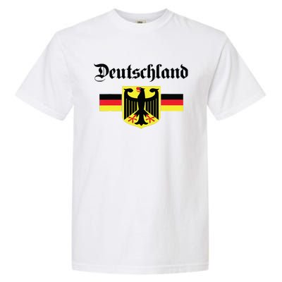 Deutschland Flag Of German Eagle Germany German Garment-Dyed Heavyweight T-Shirt