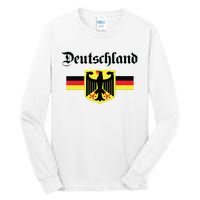 Deutschland Flag Of German Eagle Germany German Tall Long Sleeve T-Shirt