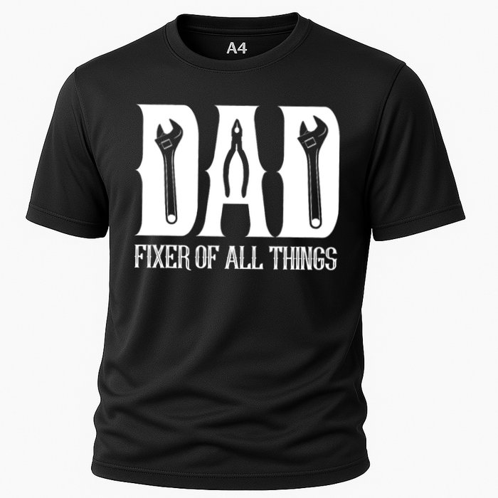 Dad Fixer Of All Things Funny Tools Dad Gifts Performance Shirt