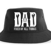 Dad Fixer Of All Things Funny Tools Dad Gifts Sustainable Bucket Hat
