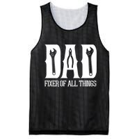 Dad Fixer Of All Things Funny Tools Dad Gifts Mesh Reversible Basketball Jersey Tank