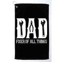 Dad Fixer Of All Things Funny Tools Dad Gifts Golf Towel