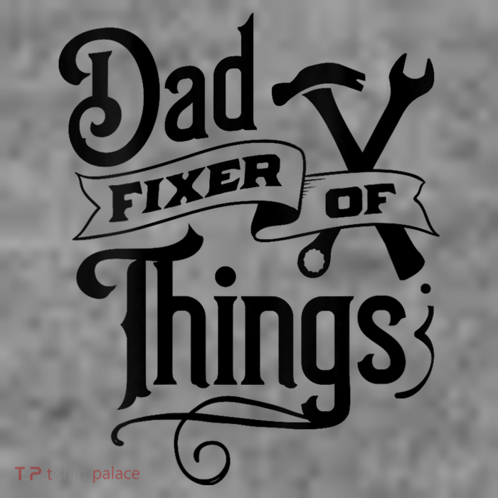 Dad Fixer Of Things Can Fixe Any Things 7-Panel Snapback Hat