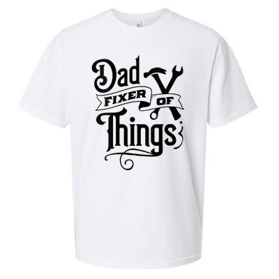 Dad Fixer Of Things Can Fixe Any Things Sueded Cloud Jersey T-Shirt