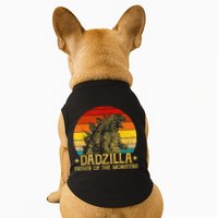 Dadzilla Father Of The Monsters Retro Doggie Tank