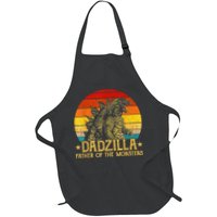 Dadzilla Father Of The Monsters Retro Apron