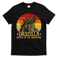Dadzilla Father Of The Monsters Retro T-Shirt