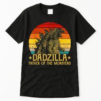 Dadzilla Father Of The Monsters Retro Tall T-Shirt