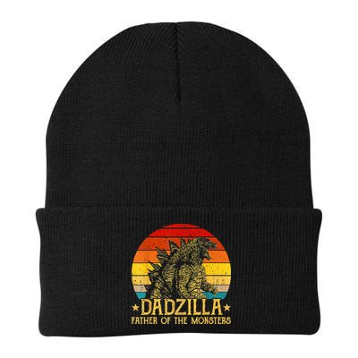 Dadzilla Father Of The Monsters Retro Beanie