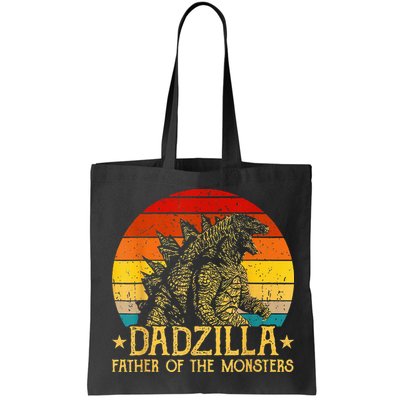 Dadzilla Father Of The Monsters Retro Bag