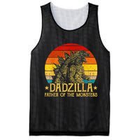 Dadzilla Father Of The Monsters Retro Mesh Reversible Basketball Jersey Tank